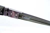 Thumbnail for Yohji Yamamoto Unisex Sunglasses Rectangular Grey/Pink and Purple Lenses Category 3 - YY16THORNC4SUN - Watches & Crystals