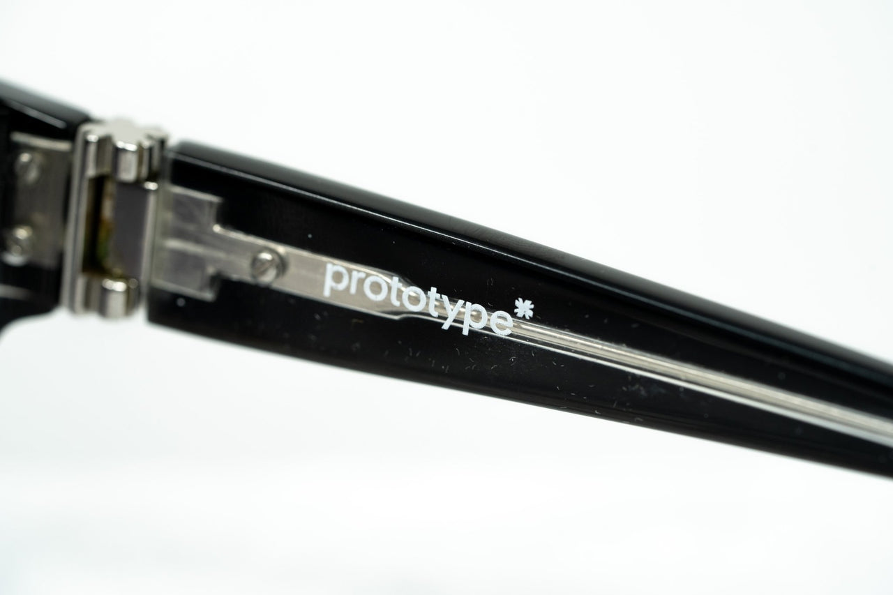 Yohji Yamamoto Unisex Sunglasses Square Black/Pink and Grey Lenses - YY15C4SUN - Watches & Crystals