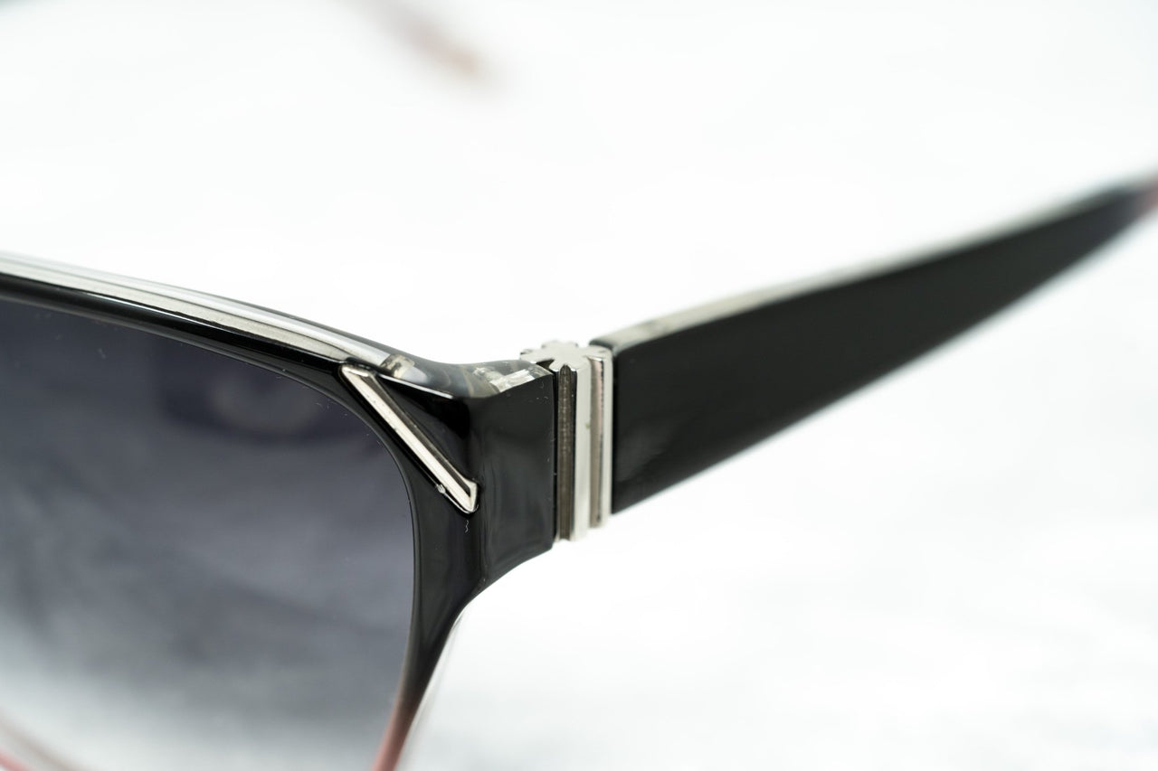 Yohji Yamamoto Unisex Sunglasses Square Black/Pink and Grey Lenses - YY15C4SUN - Watches & Crystals