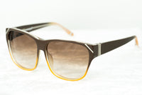 Thumbnail for Yohji Yamamoto Unisex Sunglasses Square Brown/Orange and Brown Lenses - YY15C3SUN - Watches & Crystals