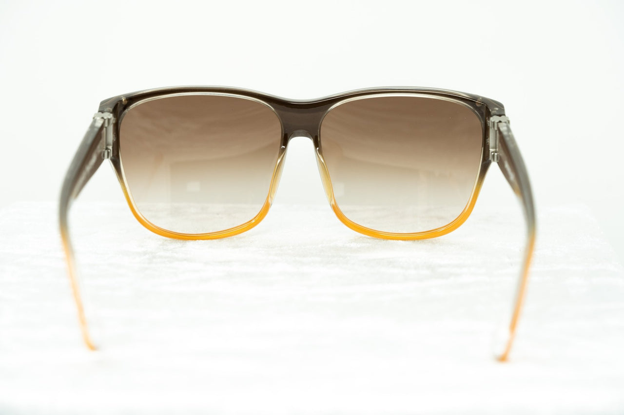 Yohji Yamamoto Unisex Sunglasses Square Brown/Orange and Brown Lenses - YY15C3SUN - Watches & Crystals