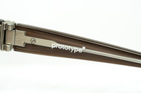 Thumbnail for Yohji Yamamoto Unisex Sunglasses Square Brown/Orange and Brown Lenses - YY15C3SUN - Watches & Crystals