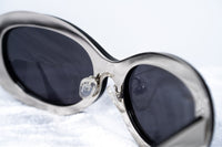 Thumbnail for Yohji Yamamoto Women Sunglasses Cat Eye Black/Silver and Grey Lenses - 9YYHDRAGONFLYC1BLK - Watches & Crystals