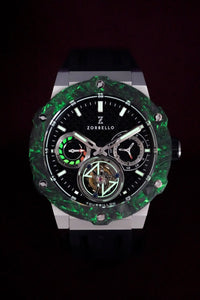 Thumbnail for Zorbello T1 Tourbillon Watch Black - Watches & Crystals