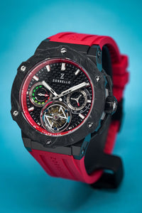 Thumbnail for Zorbello T1 Tourbillon Watch Red - Watches & Crystals
