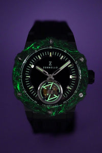 Thumbnail for Zorbello T2 Tourbillon Watch Black - Watches & Crystals