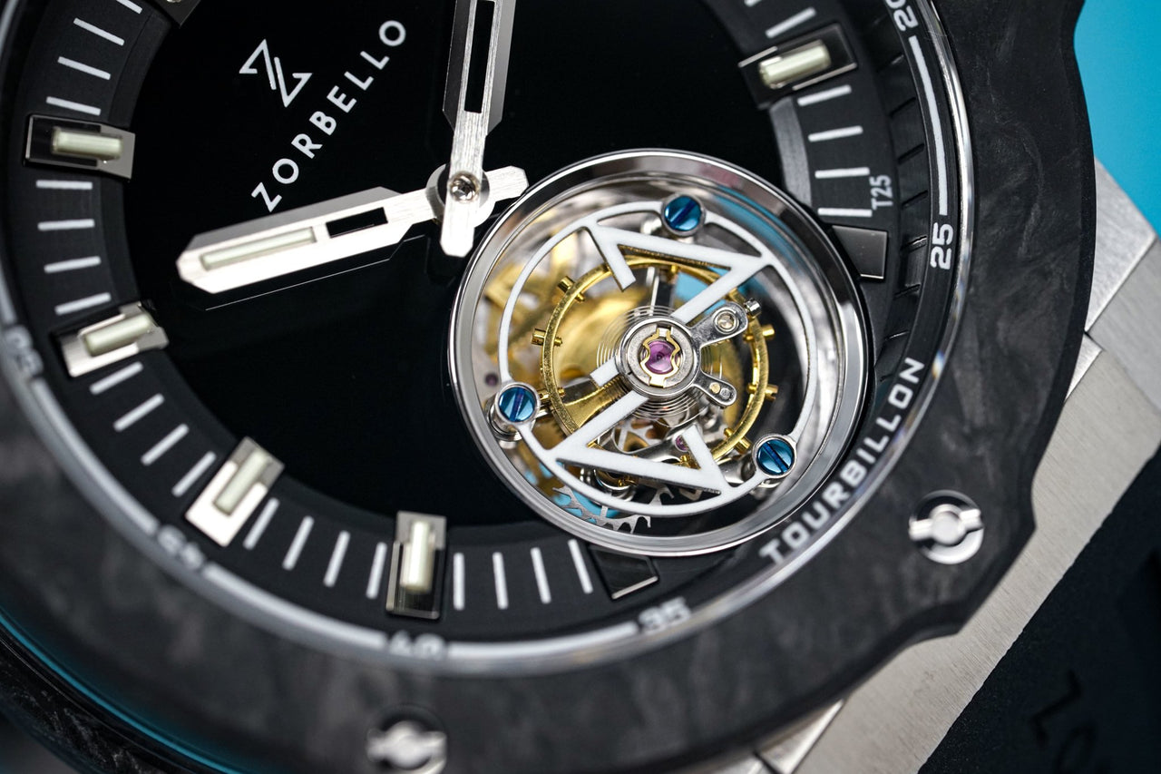 Zorbello T2 Tourbillon Watch Steel - Watches & Crystals