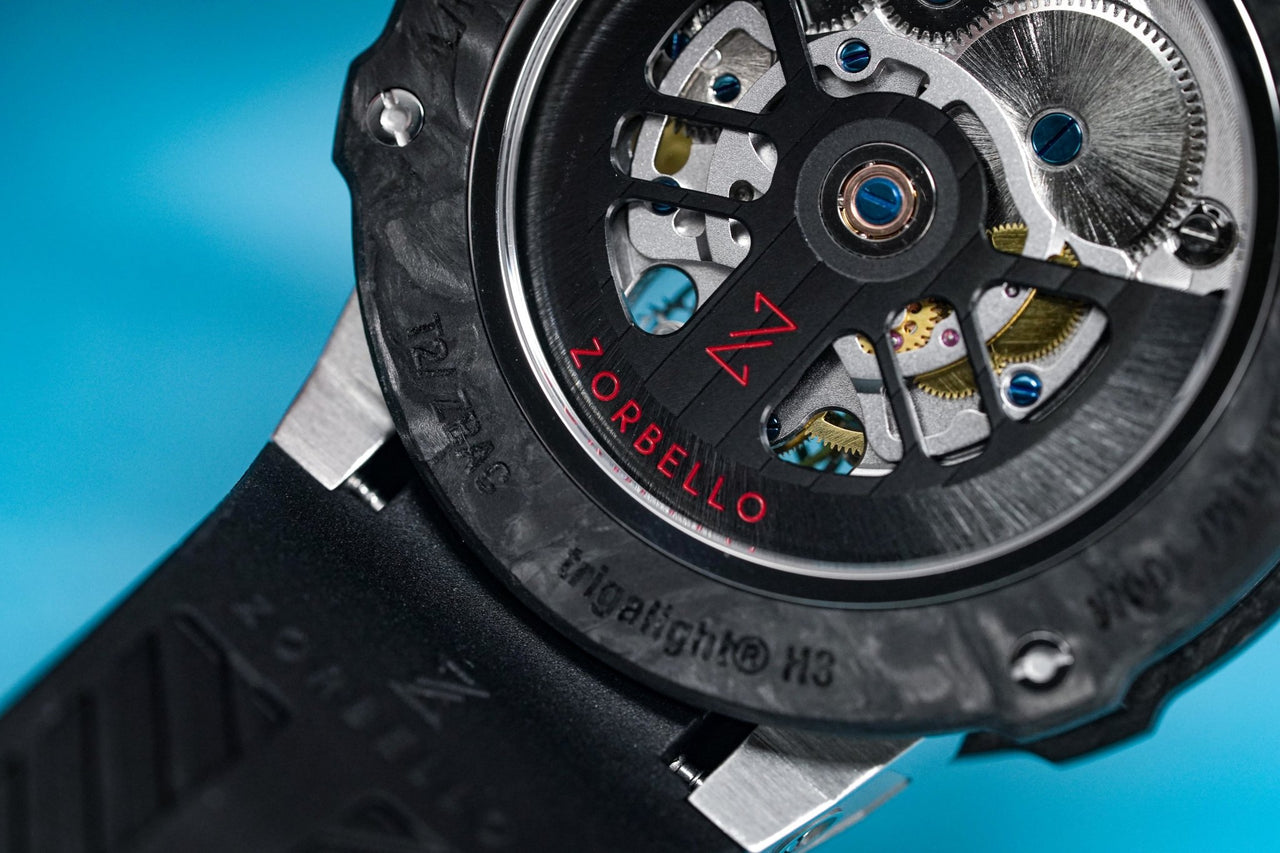 Zorbello T2 Tourbillon Watch Steel - Watches & Crystals