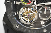 Thumbnail for Zorbello Watch T3 Tourbillon Black Super-Luminova® Tritium ZBAD001 *Free Watch Winder* - Watches & Crystals