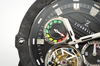 Thumbnail for Zorbello Watch T3 Tourbillon Black Super-Luminova® Tritium ZBAD001 *Free Watch Winder* - Watches & Crystals