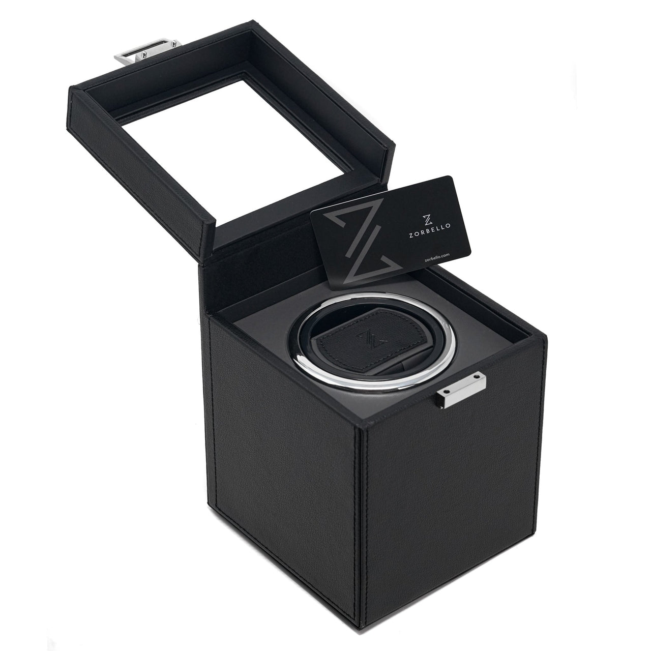 Zorbello Watch T3 Tourbillon Steel Super-Luminova® Tritium ZBAD005 *Free Watch Winder* - Watches & Crystals