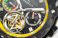 Thumbnail for Zorbello Watch T3 Tourbillon Yellow Super-Luminova® Tritium ZBAD003 *Free Watch Winder* - Watches & Crystals